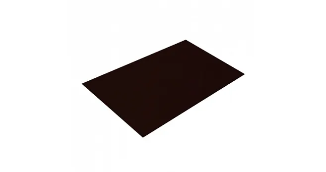 Плоский лист 0,45 Drap-double TX RAL 9005 черный