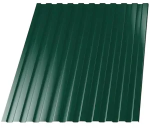 Профнастил Верховье С21R 0,5 Satin RAL 6029 мятно-зеленый