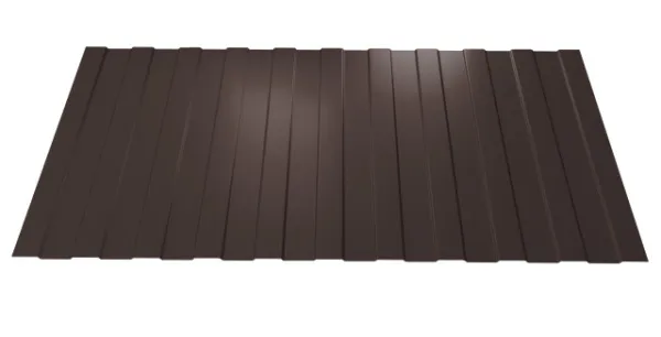 Профнастил С8А 0,5 PurPro Matt 275 RAL 8017 шоколад