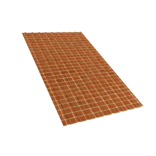 Профилированный лист С-21х1000-B (ECOSTEEL-01-Кирпич-0,5)