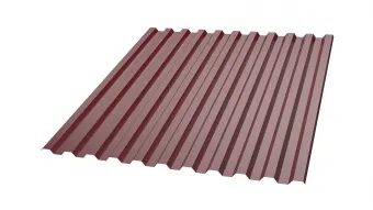 Профилированный лист С-21х1000-A (VALORI-20-DarkBrown-0,5)
