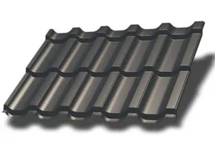 Металлочерепица МП Трамонтана-XL (VALORI-20-Brown-0.5)