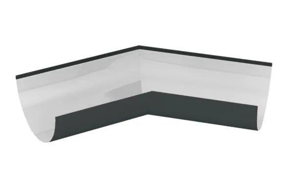 VEGAPROM 200/180 RAL7004 Желоб угловой 135" ф200мм 0,7мм