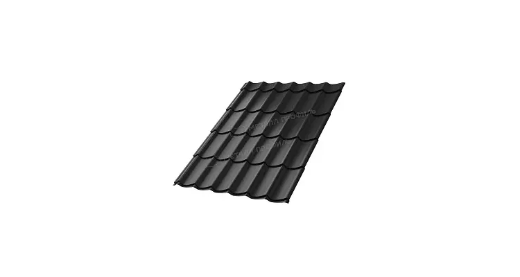 Металлочерепица МП Ламонтерра-XL (PURMAN-20-7024-0.5)