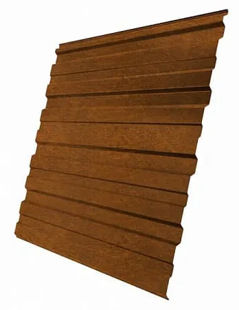 Профнастил С20В 0,45 Print Elite Nutwood