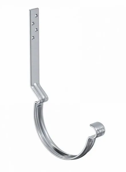Aquasystem 125/90 (RAL 7016) MATT Крюк крепления желоба короткий с комплектом крепления