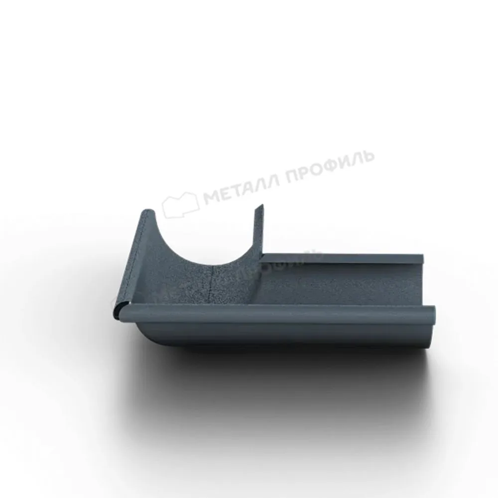 Соединитель желоба D125 Foramina Freeze (FRZ_D-01-Grey\Grey-0.6)