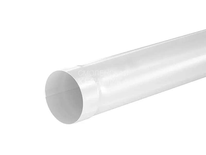VEGAStyle 125/100 RAL9003 Труба 2м