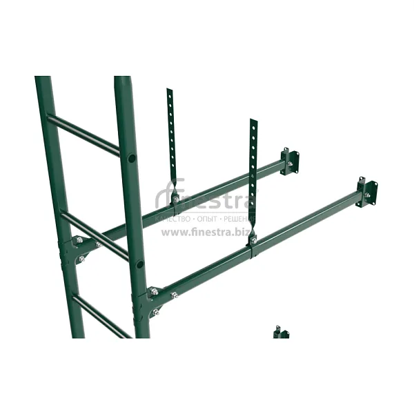 Borge Комплект лестница фасадная BORGE нижняя секция 2,7м RAL7024Matt (RR23)