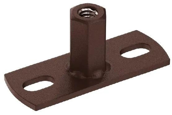 Aquasystem 150/100 (RAL 1015) PUR MATT Держатель для хомута под метиз 