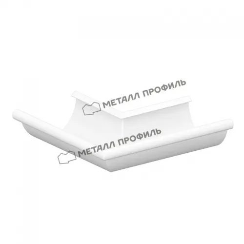 Угол желоба наружный Foramina PUR D125 (PUR_Д-01-6005\6005-0.6)