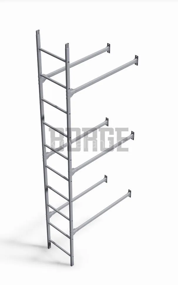 Borge Комплект лестница фасадная BORGE нижняя секция 2,7м RAL9003