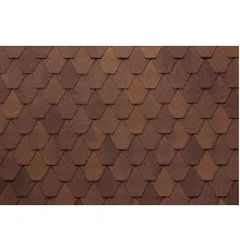 Tegola Гибкая черепица Veneto UNICA, цвет 418 Nocciola(Фундук) (2.86м2)