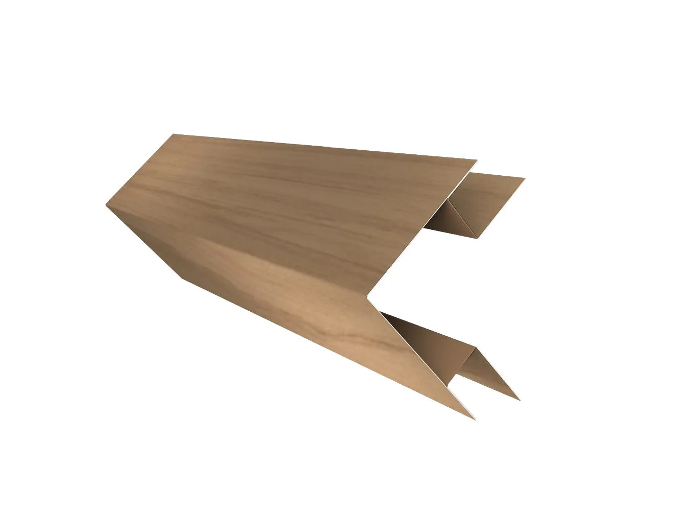 Планка карнизная 100х65 0,45 Print Elite Honey Wood TwinColor (2м)
