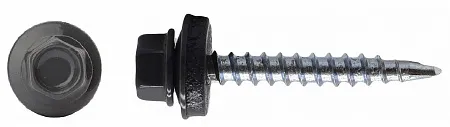 VEGAPROM 185/150 RAL7024 Крепление трубы саморез