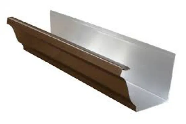 Желоб водосточный 120х86х3000 (ПЭ-01-9003-0.5)