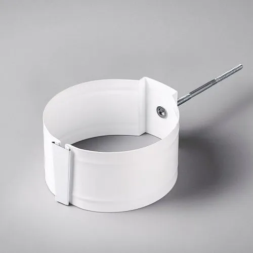 VEGAPROM 185/150 RAL 9003 Крепление трубы саморез