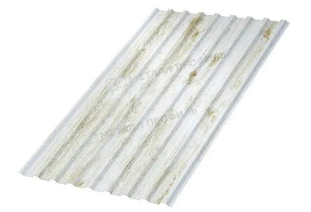 Профилированный лист МП-20х1100-B (ECOSTEEL_MA-01-Сосна-0,5)