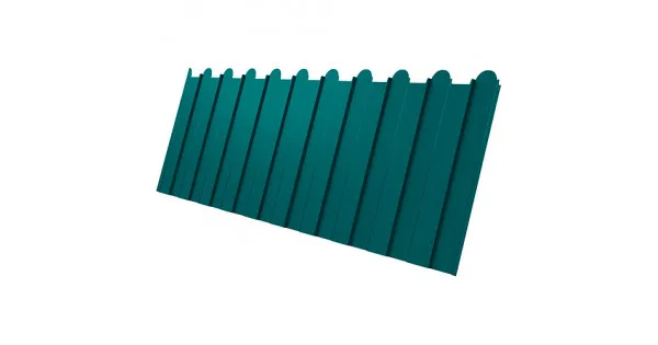 Профнастил Верховье С21R Grand Line 0,5 GreenCoat Pural BT, matt RR 887 шоколадно-коричневый (RAL 80
