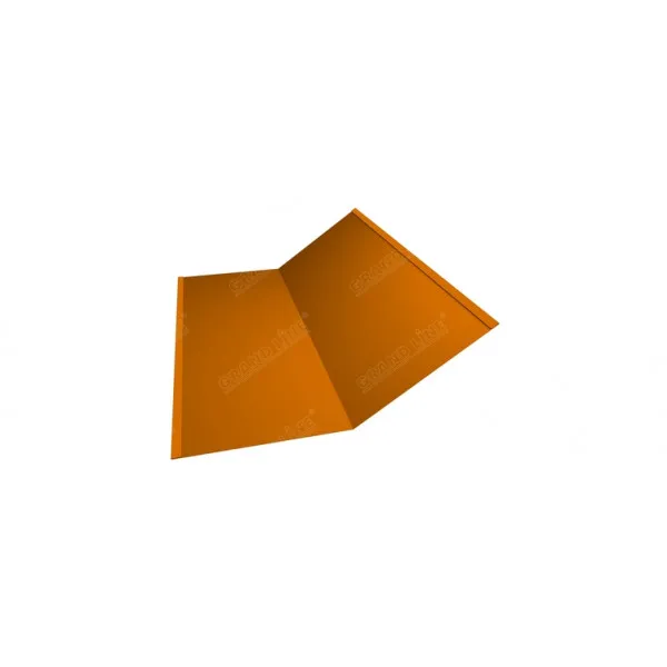 Планка ендовы нижней 300х300 0,45 Drap ST RAL 6005 зеленый мох (2м)