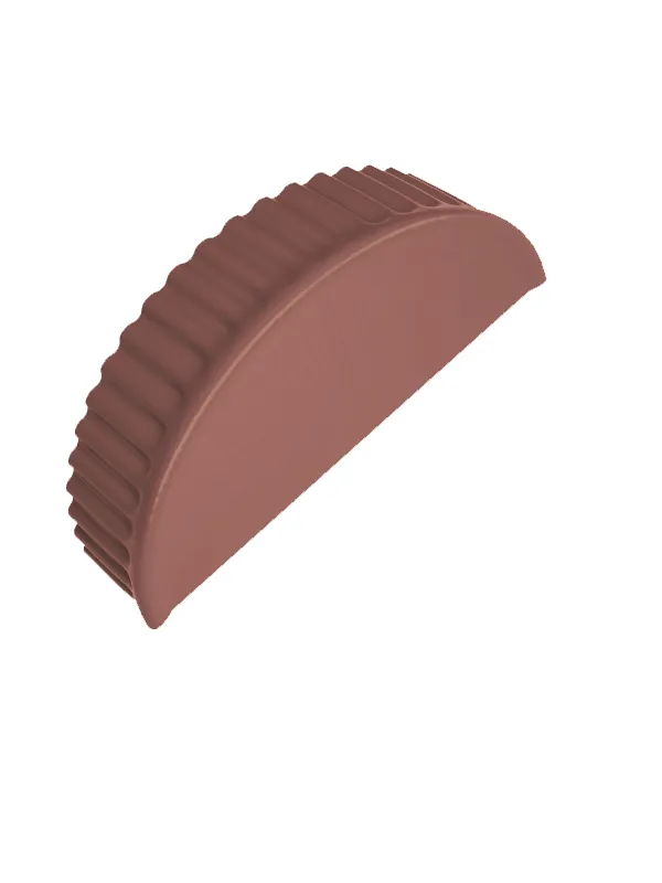 Заглушка конусная 0,5 Satin RAL 9005 черный