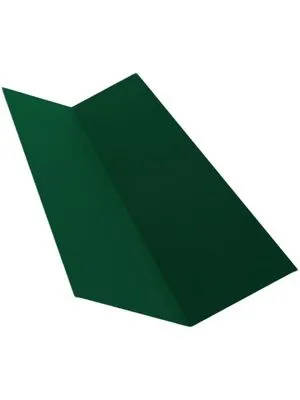 Планка ендовы верхней 145х145 0,45 PE с пленкой RAL 7004 сигнальный серый (2,5м)