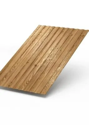 Профилированный лист С-21х1000-A (ECOSTEEL_MA-01-МореныйДуб-0,5)