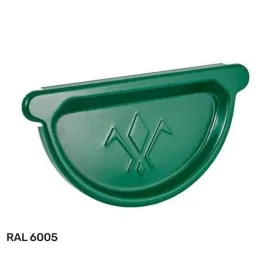 Aquasystem Заглушка универ. с резин. упл. 150 (Ral 8017) ASN PU.