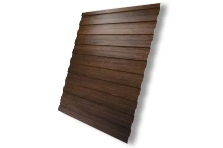 Профнастил С10A Grand Line 0,5 GreenCoat Pural BT RR 29 красный (RAL 3009 оксидно-красный)