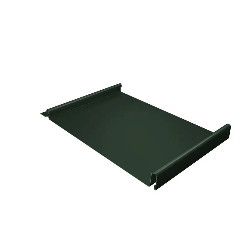 Заглушка малая торцевая 0,5 GreenCoat Pural BT, matt RR 11 темно-зеленый (RAL 6020 хромовая зелень)