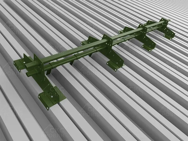 Borge Пластина универсальная для профнастила Н-60, Н-75 RAL5005