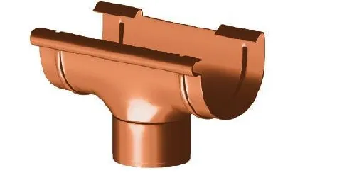 Gamrat 75/63 мм (коричневый) Сливная воронка