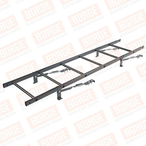 Borge Комплект лестница кровельная BORGE для фальцевой кровли 1.8м RAL6005
