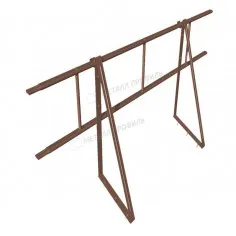 Ограждение кровельное дл. 1860 мм (7024)