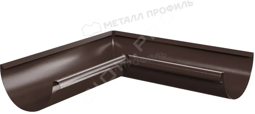 Угол желоба внутренний D125х90 градусов GS (ВПЭД-03-8017-0.6)