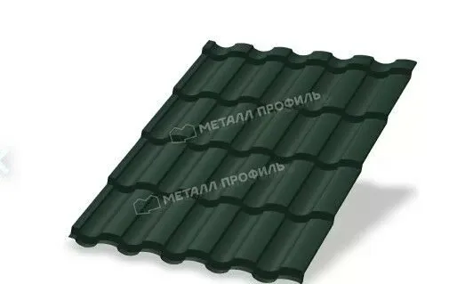 Металлочерепица МП Монтекристо-M (PURETAN-20-RR32-0.5)