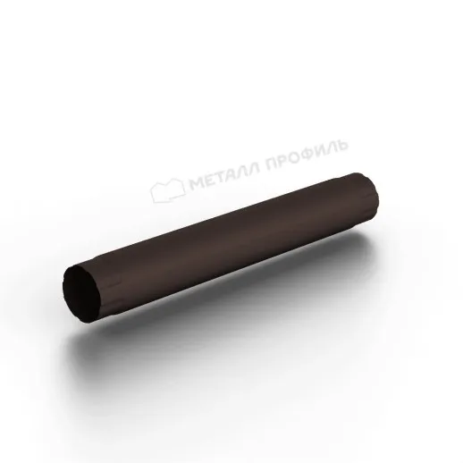 Труба соединительная D100х1000 Foramina Freeze (FRZ_D-01-DarkBrown\DarkBrown-0.5)