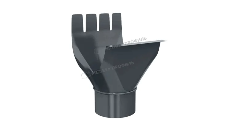 VEGALux 125/90 RAL7024 Воронка выпускная