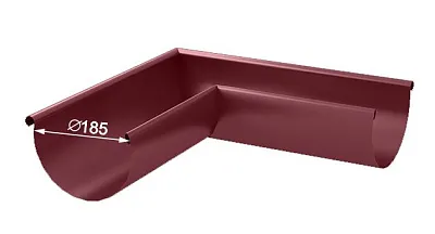 VEGAPROM 185/150 RAL 3005 Желоб угловой 90 град