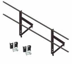 Ограждение кровельное на фальц Grand Line 1,2х3 RAL 8004