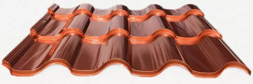 Металлочерепица МП Монтерроса-M (PURETAN-20-RR35-0.5)