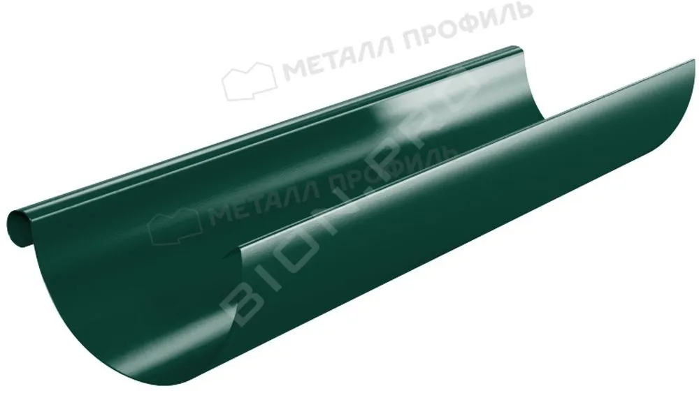 Желоб водосточный Foramina PUR D125х3000 (PUR_Д-01-9010\9010-0.5)