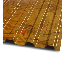 Профилированный лист МП-10х1100-A (ECOSTEEL_T-01-ЗолотойДуб-0,5)
