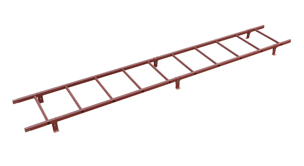 Лестница кровельная под фальц RAL 6020 (1,92м)