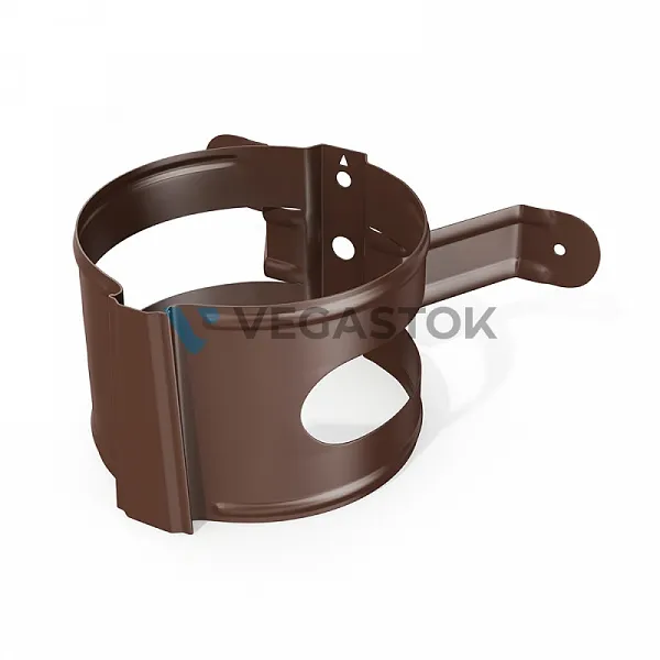 VEGALux 125/90 RAL9003 Крепление трубы на дерево