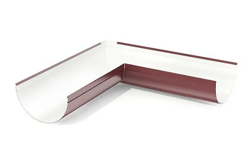 VEGAStyle 125/100 RAL7004 Желоб угловой 90" ф125мм