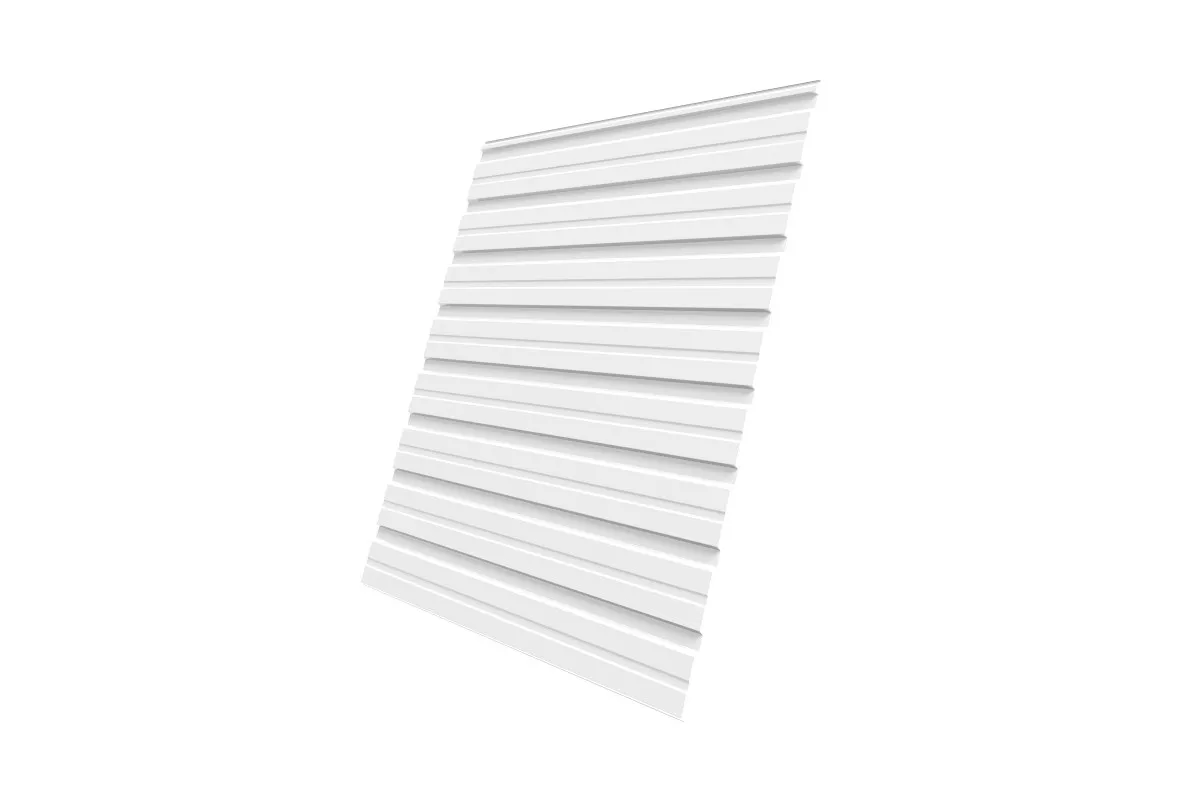 Профнастил С10A 0,45 Drap TX RAL 9003 сигнальный белый