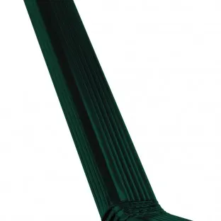 Труба прямоугольная Vortex Matt 2м RAL 8017