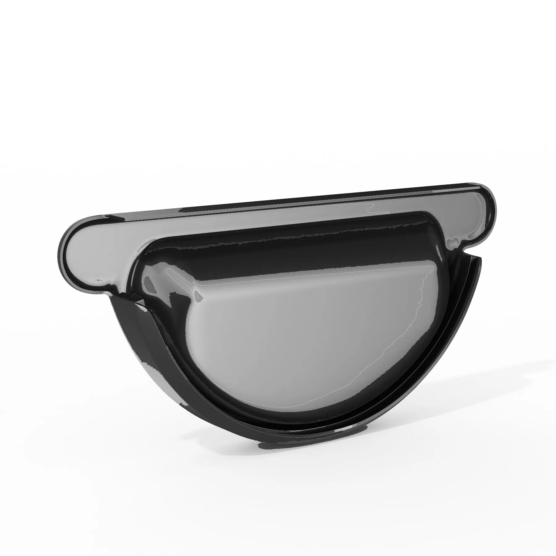 VEGAStyle 125/90 RAL7024 Заглушка желоба