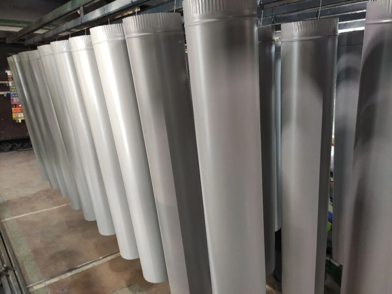 VEGAPROM 185/150 RAL9006 Труба 2м